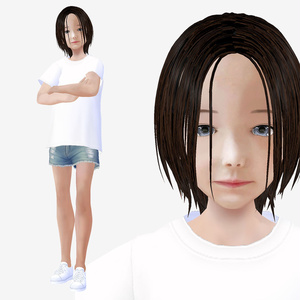 適度なリアル感の着せ替えドール　中性的男性　着衣ver　素体 vroidデータ　VRMデータ