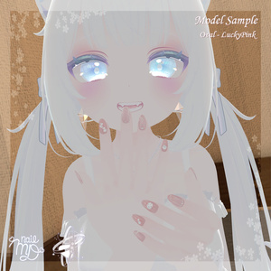 【MDollnail対応】Pink NailSet【VRChat向けネイルチップ】 缩略图 12