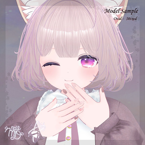 【MDollnail対応】Pink NailSet【VRChat向けネイルチップ】 缩略图 9
