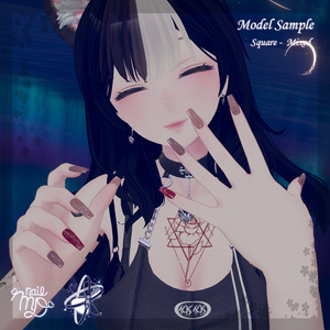 【MDollnail対応】Pink NailSet【VRChat向けネイルチップ】 缩略图 20