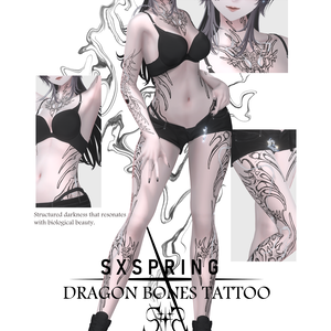 Dragon Bones 4K Tattoo Pack [20 AVATARS]