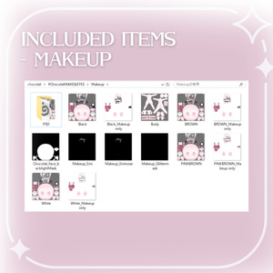 Makeup＆Eye Texture【Chocolat/ショコラ】 缩略图 11