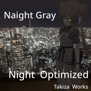 【Manuka対応】Night Gray – Night Optimized Outfit Texture