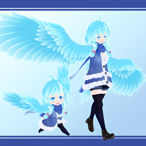 Original 3D model: [Milneane] Harpy set with SD