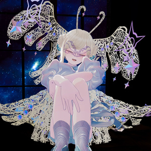 【VRCHAT】🦋Butterfly Bard🦋(アニメーション付羽耳＆羽マント) 缩略图 7