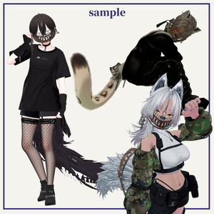 【VRCHAT】⛓TAKE A BITE!⛓(尻尾つきトラバサミ風アクセサリー) 缩略图 12