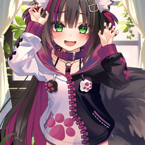 【C101新作】 『うちのメスガキねこ 』大型タペストリーA1／ 販売期間：2023年1月16日まで
