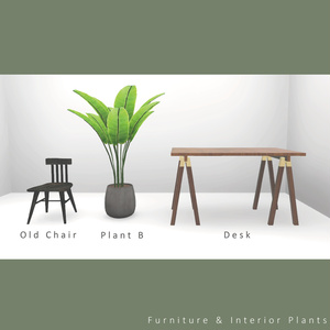 家具＆観葉植物＃001　Furniture & Interior Plants＃001 缩略图 3