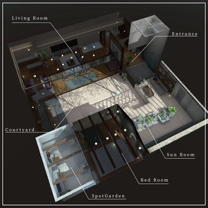 【販売ワールド#004] Villa Tree Shade 缩略图 17
