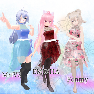 【29アバター対応】Kelly Dress 缩略图 10