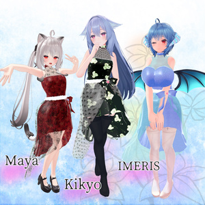 【29アバター対応】Kelly Dress 缩略图 4