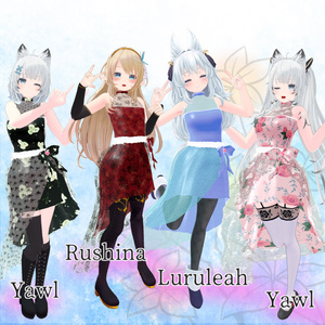 【29アバター対応】Kelly Dress 缩略图 6