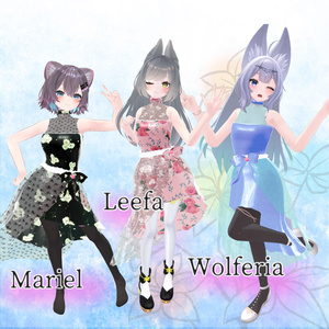 【29アバター対応】Kelly Dress 缩略图 7