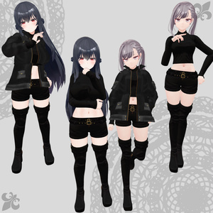 【津麦・UBody対応衣装】Assassin Suit / Mountain Parka【PB対応済】 缩略图 2