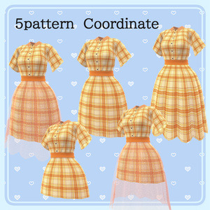 【80アバター対応】Summer Lace Flare Dress 缩略图 3