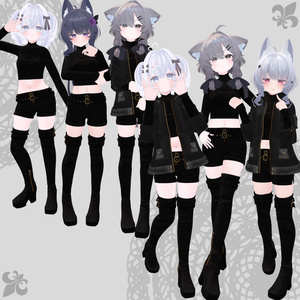 【真冬/シアン・ましゅめろ対応衣装】Assassin Suit / Mountain Parka【PB対応済】 缩略图 2