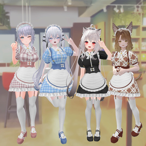 【74アバター対応】Pure Fleur Maid 缩略图 20