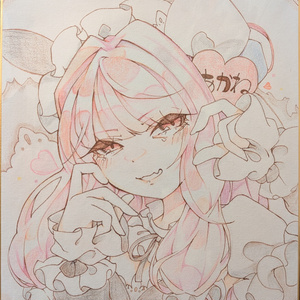オリジナル手描きアナログイラスト 20 手描きイラスト アナログ オリジナル マリーゴールド - メルカリ
