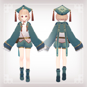 オリジナル3Dモデル「ハルルカ」 缩略图 2