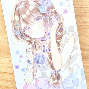 イラスト　原画　「レモンとウクライナの娘」 れもんすい (@lemonsui_ai) / X