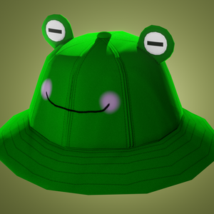 Remy's Froggy Hat