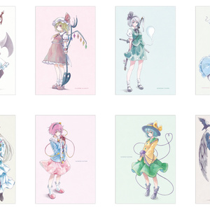 比那名居天子☆東方Project色紙直筆イラスト - ちきたま商店 - BOOTH