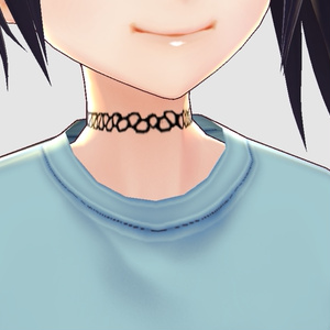 90's Style Tattoo Choker - Pink and Black Versions 