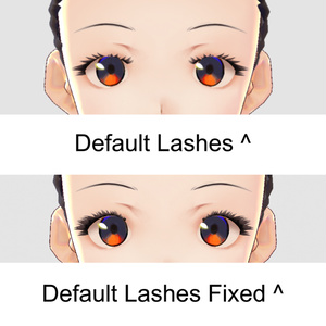 Make-Up: Default Lashes Fixed