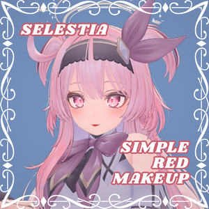 [Selestia] Simple Red Make-up