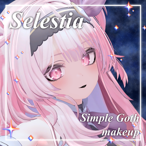 [Selestia] Simple Goth Makeup