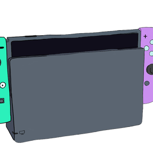 Cyan&Purple-PortableGameSystem