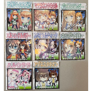 ウマ娘　デフォルメキャラマグネットカード　8種セット　vol.2