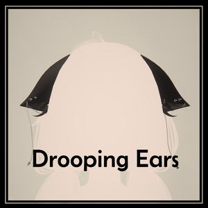 Drooping Ears｜垂れ耳 〖VRChat / MA対応〗