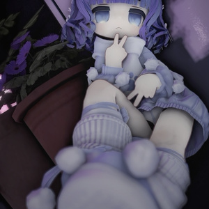 【15アバター対応】Dolly୨୧Curly୨୧Hair【VRChat想定】 缩略图 5
