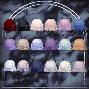 【15アバター対応】Dolly୨୧Curly୨୧Hair【VRChat想定】 缩略图 2