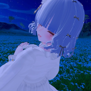【15アバター対応】Dolly୨୧Curly୨୧Hair【VRChat想定】 缩略图 9
