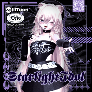 【20アバター対応】⋆｡˚☽˚｡⋆𝕤𝕥𝕒𝕣𝕝𝕚𝕘𝕙𝕥𝕚𝕕𝕠𝕝⋆｡˚☽˚｡⋆【VRChat想定】