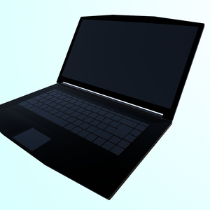 VRChat想定　ノートPC