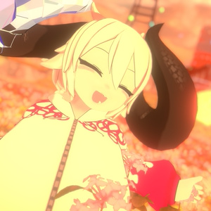 「うしちゃん」 - Ushichang - オリジナル3Dモデル #e62f8b 缩略图 15