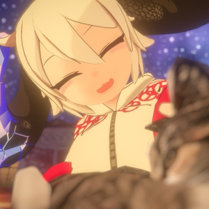 「うしちゃん」 - Ushichang - オリジナル3Dモデル #e62f8b 缩略图 12