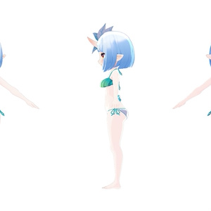 オリジナル3Dモデル 鬼山燈、鬼谷晶 #e62f8b 缩略图 5