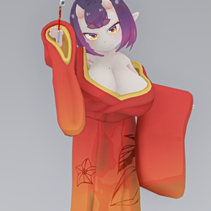 オリジナル3Dモデル 鬼山燈、鬼谷晶 #e62f8b 缩略图 11