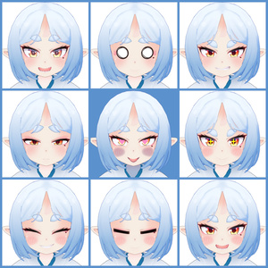 オリジナル3Dモデル 鬼山燈、鬼谷晶 #e62f8b 缩略图 9