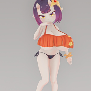 オリジナル3Dモデル 鬼山燈、鬼谷晶 #e62f8b 缩略图 15