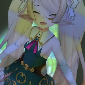 「エルフの森のメース」 - Maca of the Elven Forest - オリジナル3Dモデル  #e62f8b 缩略图 21