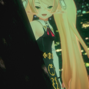 「エルフの森のメース」 - Maca of the Elven Forest - オリジナル3Dモデル  #e62f8b 缩略图 14