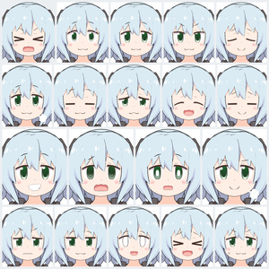 【Quest対応】「パンダ耳のメラノちゃん」 - Melano with panda ears -  オリジナル3Dモデル VRChat向けアバター #e62f8b 缩略图 8