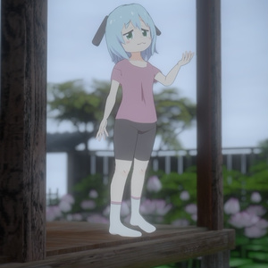 【Quest対応】「パンダ耳のメラノちゃん」 - Melano with panda ears -  オリジナル3Dモデル VRChat向けアバター #e62f8b 缩略图 18