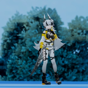 「適応する獣 実験体β 」- Adaptive beast Experimental subject β - オリジナル3Dモデル VRCha #e62f8b 缩略图 12