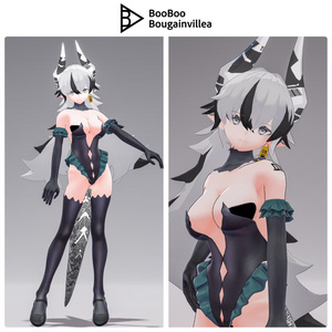 「適応する獣 実験体β 」- Adaptive beast Experimental subject β - オリジナル3Dモデル VRCha #e62f8b 缩略图 21